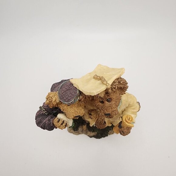 Vintage 2000 Boyds Bears "Momma Berriproud with Jamie...Seize the Day" with Box - Picture 7 of 12